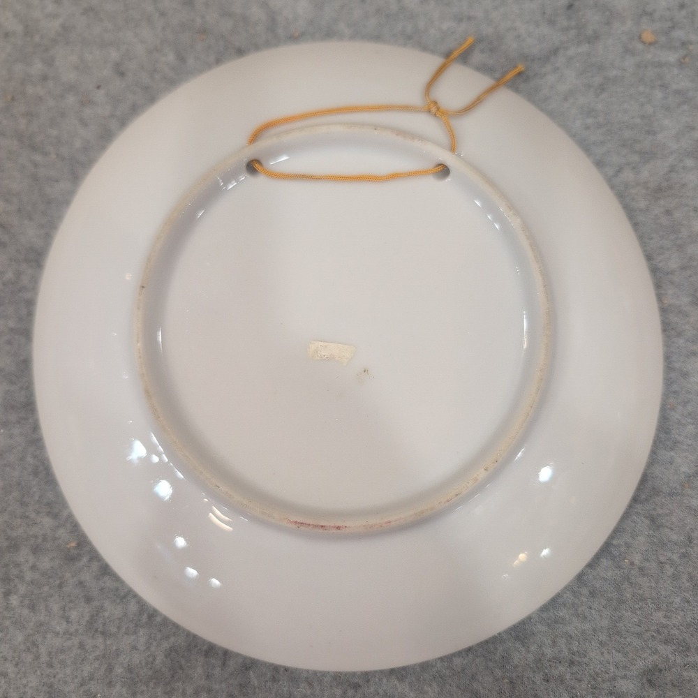 Vintage President John F Kennedy and Mrs Jackie Kennedy Memorial Plate Gold Rim - Picture 3 of 3